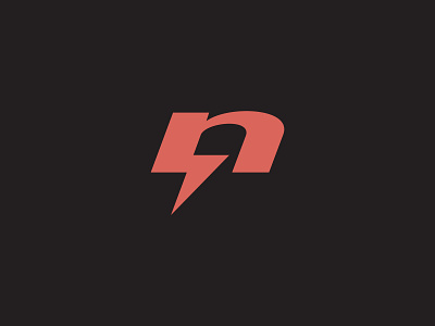Letter N Energy branding graphic design letter lettermark logo mark minimalist modern