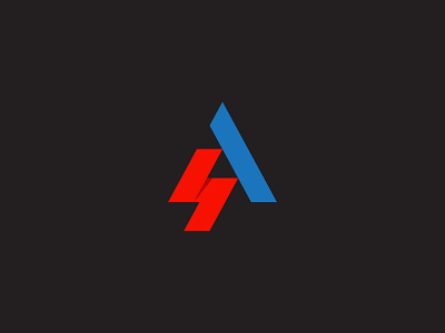 Letter A Energy Logo a bolt branding energy graphic design lettermark logo mark minimalist modern simple thunder