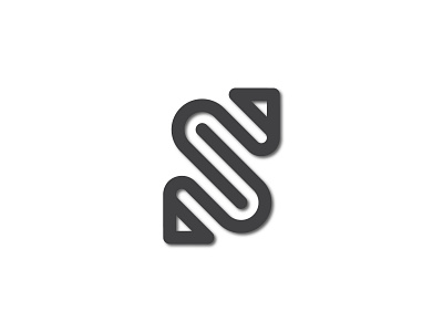 S Flow Logo branding design flow graphic design illustration lettermark logo logomark minimalist modern unique