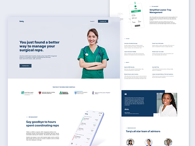 Homepage clean health app healthcare healthcare app minimal product design saas ui uiux ux web webdesign