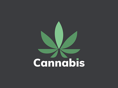 Cannabis design illustration logo
