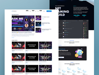 NFT branding design ui ux uxui web design website