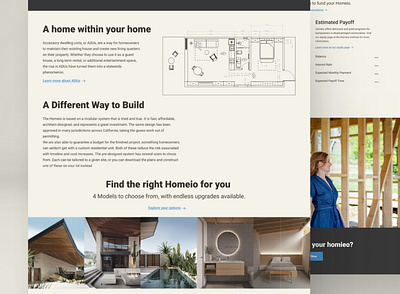 Architectural design branding design ui ux uxui web design website