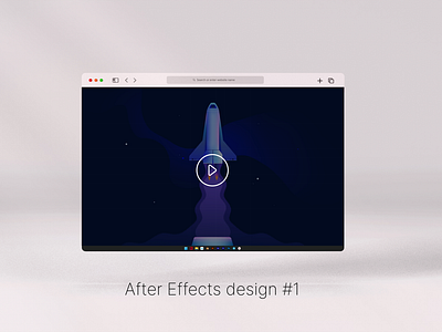 After Effects design #1