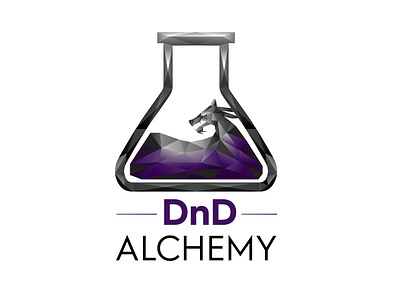 DnD Alchemy Logo Design