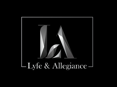 Lyfe & Allegiance Logo Design - LA Monogram Logo