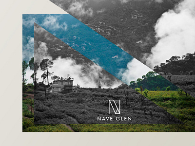 Branding for Naveens Glen Resort adventure artwork branding design dribbble invite graphicdesign illustration logo typography vector website design