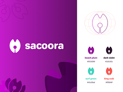 Sacoora brand design brand identity branding corporate identity design flat icon illustrator logo vector
