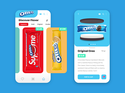 Oreo Mobile App