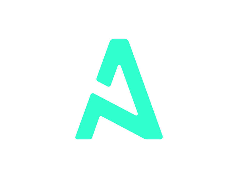 Anna Monroe Logo Animation animated gif animated logo logo minimal rebrand simple logo