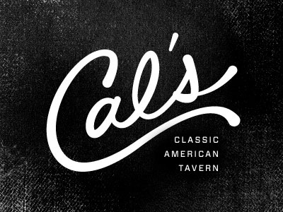 Cal's Script branding design flourish graphic design script typography