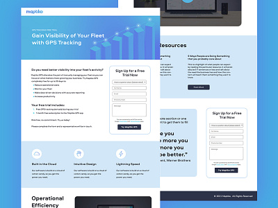 Landing Page Design