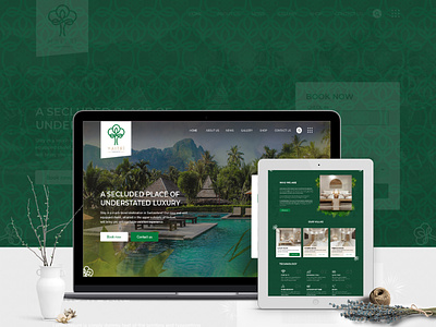 Airbnb | Luxury Resort Website Design airbnb branding luxuryresort luxuryvilla ui ux webdesign