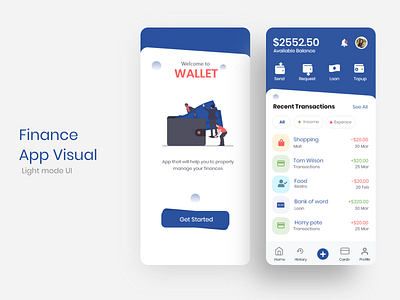 Wallet App Visual