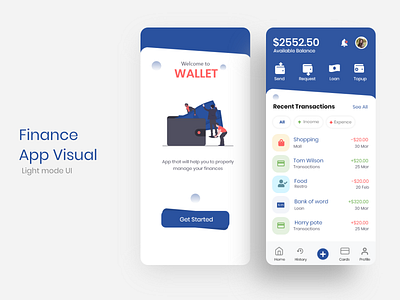 Wallet App Visual atm bank bank card banking budget clean credit card crypto crypto wallet dashboard finance icon design ios light management mobile money transaction ui ux uiux