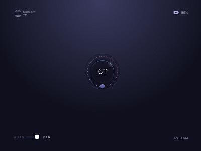 Digital thermostat dailyui digital thermometer nest temperature touch ui