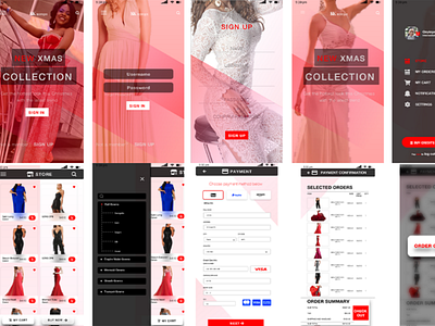 Clothing App UI Design