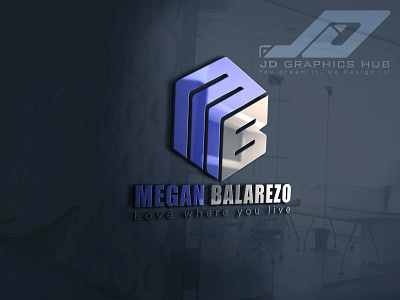 Megan Balarezo icon illustration logo vector