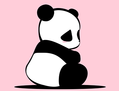 Panda cartoon cartoon character cartoons character character design characterdesign classy clean design illustration panda panda bear ui