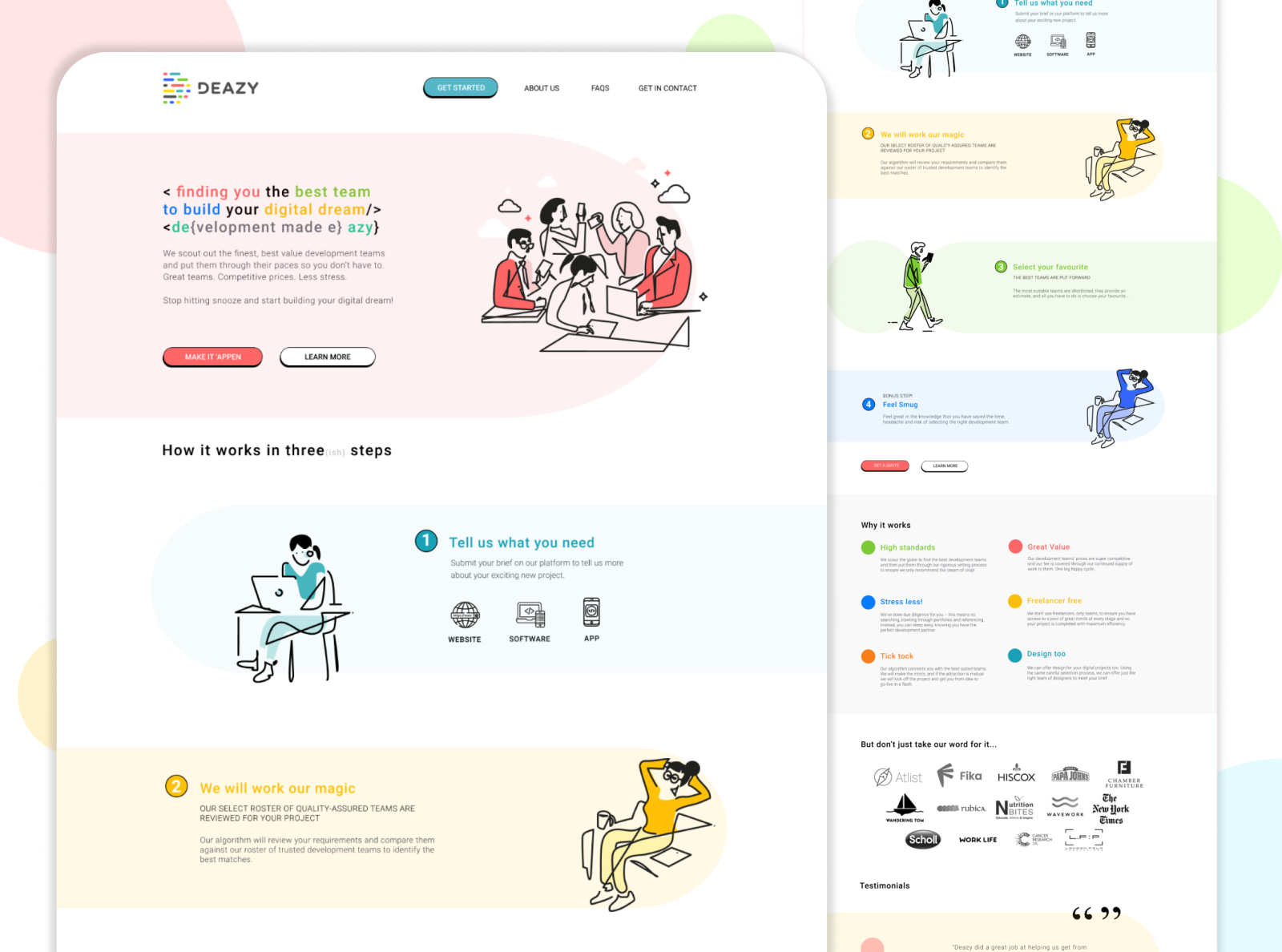 Deazy Beazy by Ankita Dhillon on Dribbble