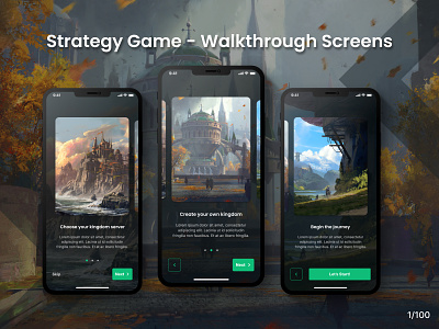 #Exploration Strategy Game Walktrough Screens