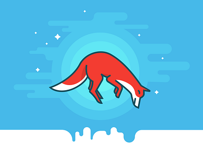 Jumping Fox