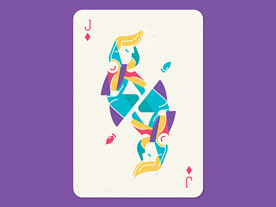 Jack Of Diamonds card club deck face game jack of diamonds playing cards vector