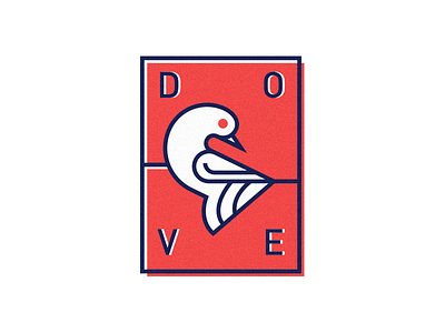 Dove bird dove icon illustration logo mark peace pigeon vector