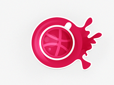 A cup of dribbble