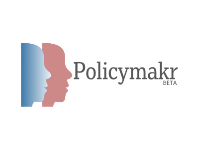Policymakr Beta Logo branding design icon typography