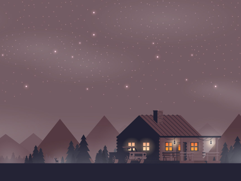 Hunting house by Artyom Terehovich on Dribbble