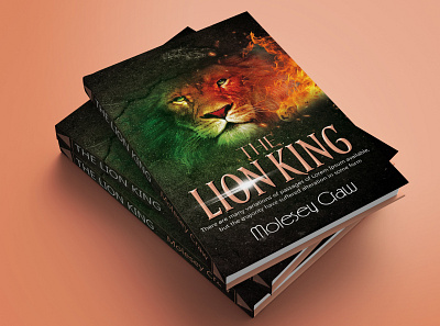 Book Cover Design book cover branding design illustration lion king