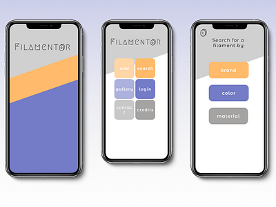Filamentor android android app android app design application ios ios app ios application mobile mobile app mobile design ui ux