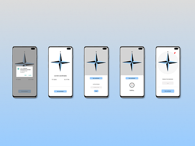 Compass android android app android app design android app development android design apple application application ui compass ios mobile mobile app mobile app design mobile design mobile ui ui ux