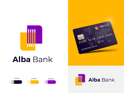 modern logo l logo mark l abstract logo l creative logo brand identity branding clean design creative creativity credit card dribbble ecommerce mastercard minimal modern design modern logo online bank online banking online shop online store typography unique unique logo