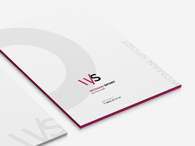 Woman sport – Folders branding design dribbble dribbblehello folder graphic design logo new pink sport vector