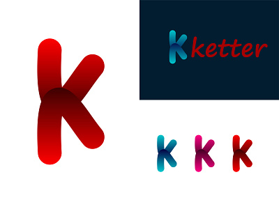 ketter logo design colorful design design logo flat fresh funny logo icon ketter kids kids funny logo kids logo kitchen letter logo logodesign vector