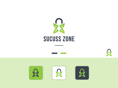 SUCCUSS ZONE  SHOP  LOGO DESIGN