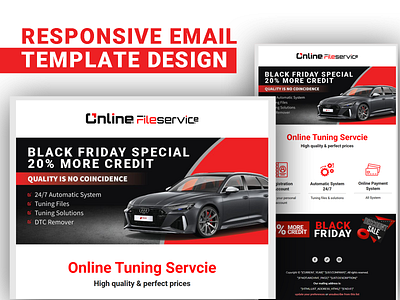 Best Automation Black Friday Email Template Design 2021 20 off automation black friday bmw car design discount drag drop email email design email template friday html newsletter newsletter design offer reusable template ui web design