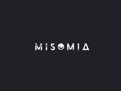 typographic logo for misomia