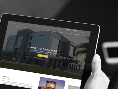 Real Estate Website Design app branding design illustration ui ux