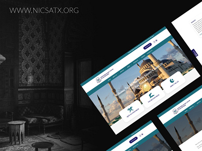 Responsive Website Design for Northside Islamic Center San Anton 3d animation app branding graphic design islamicwebdesign logo motion graphics typography ui vector web