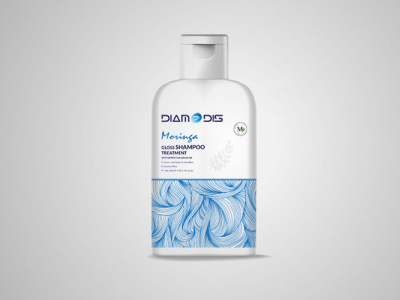 Hair Shampoo Packaging Design branding graphic design logo