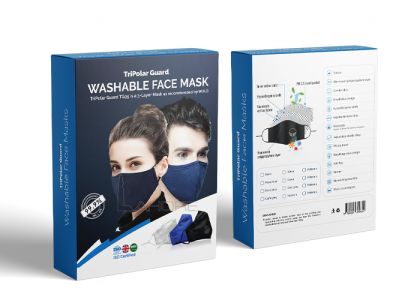 Facemask Packaging Design branding facemask graphic design packaging packagingdesign