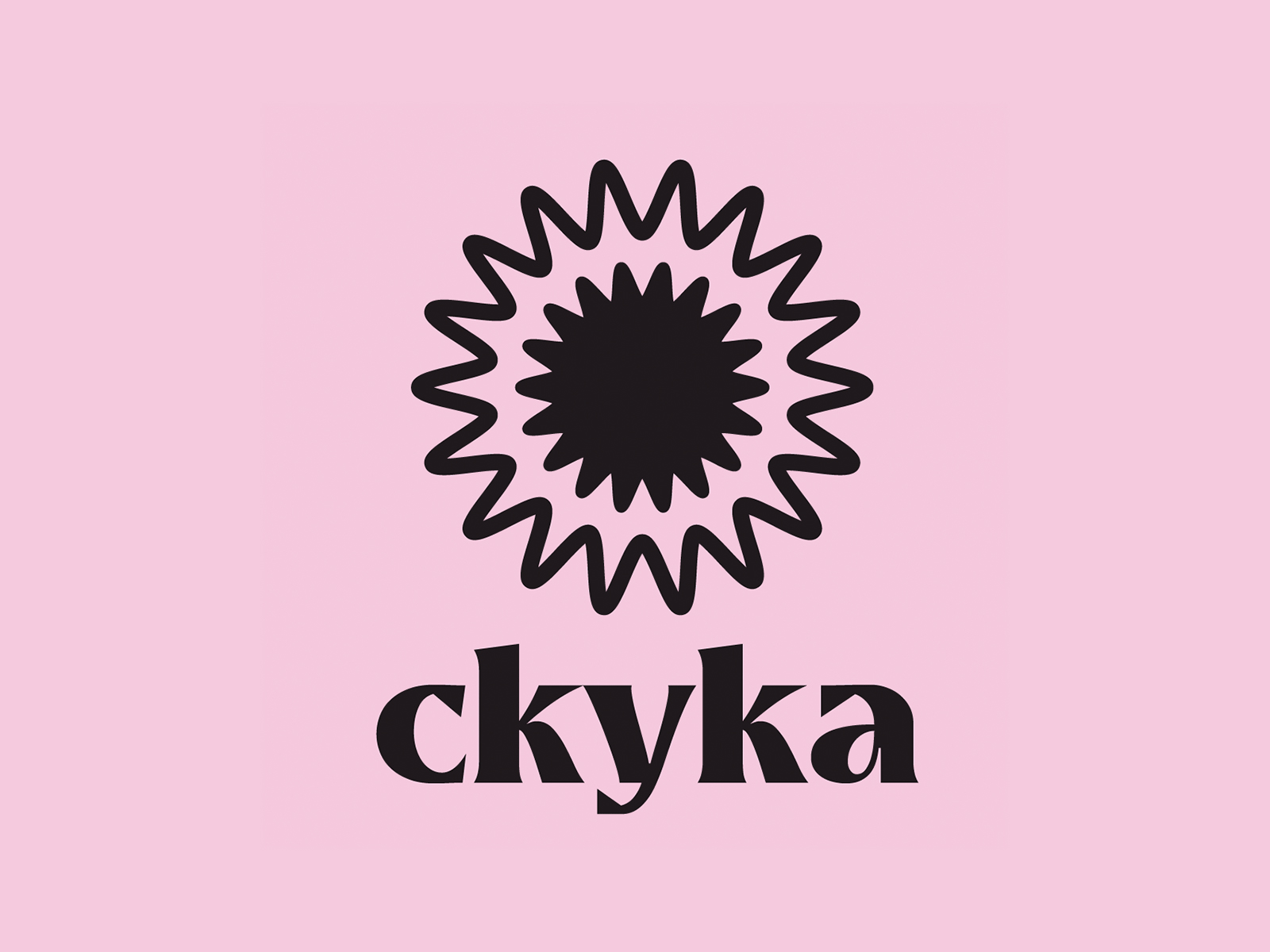CKYKA Visual Identity branding design fashion graphic design identity knitting logo typography vector