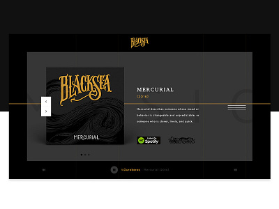 Black Sea - Mercurial 2 band beer ecommerce mercurial poster site tshirt website