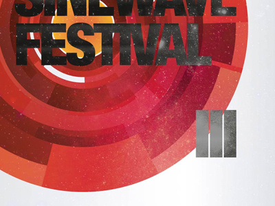 Sinewave Festival Poster