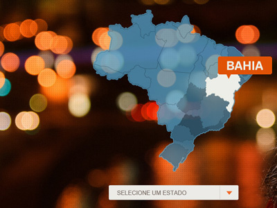 State Selector arrow box brasil design down drop interface map mouse over selector state tooltip transparency ui