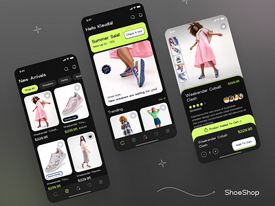 ShoeShop, e-commerce mobile app