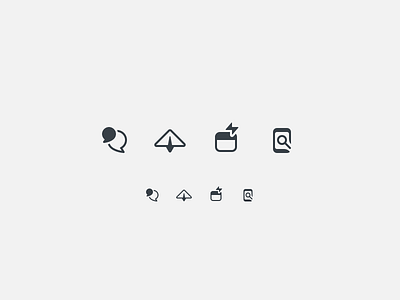 Icons app dark design iconography icons